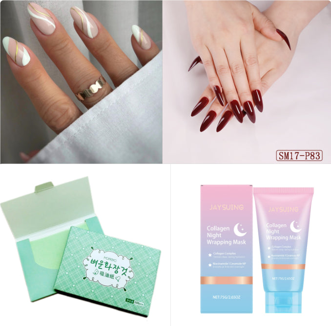 Masque de nuit au collagène avec pinceau CollaVeil – collagen overnight wrapping mask